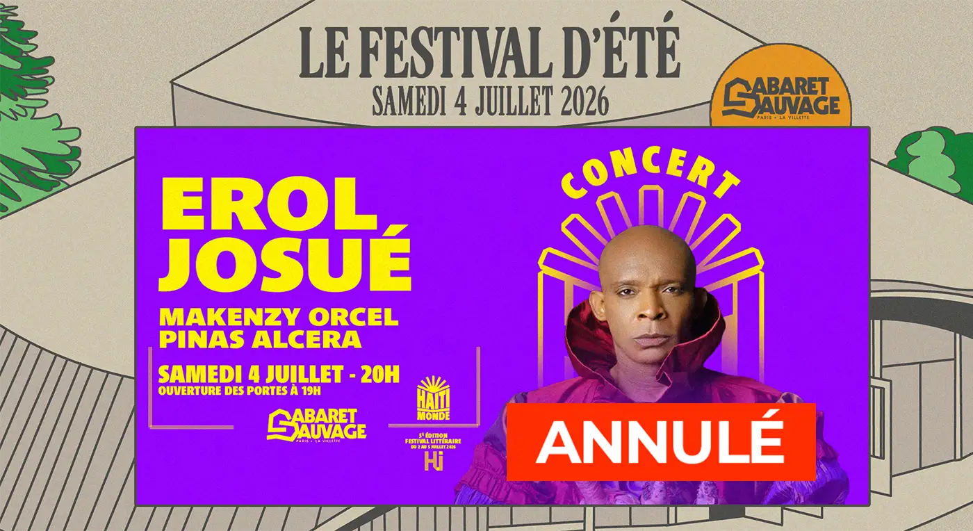 Erol Josué • Haïti-Monde - ANNULÉ