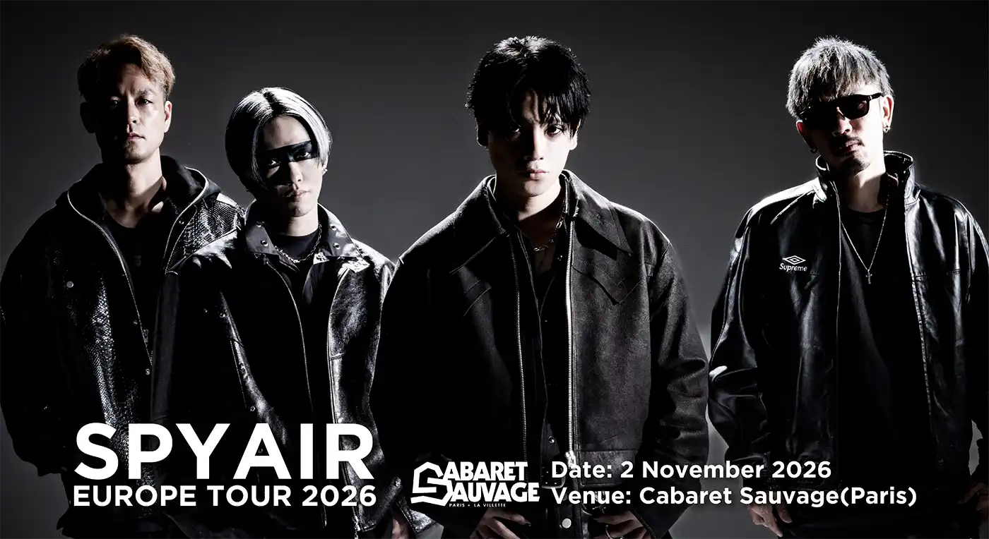 Affiche Spyair en concert à Cabaret Sauvage