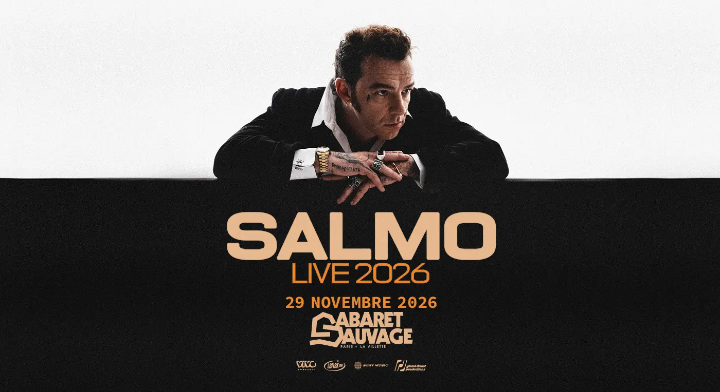 Affiche Salmo en concert à Cabaret Sauvage