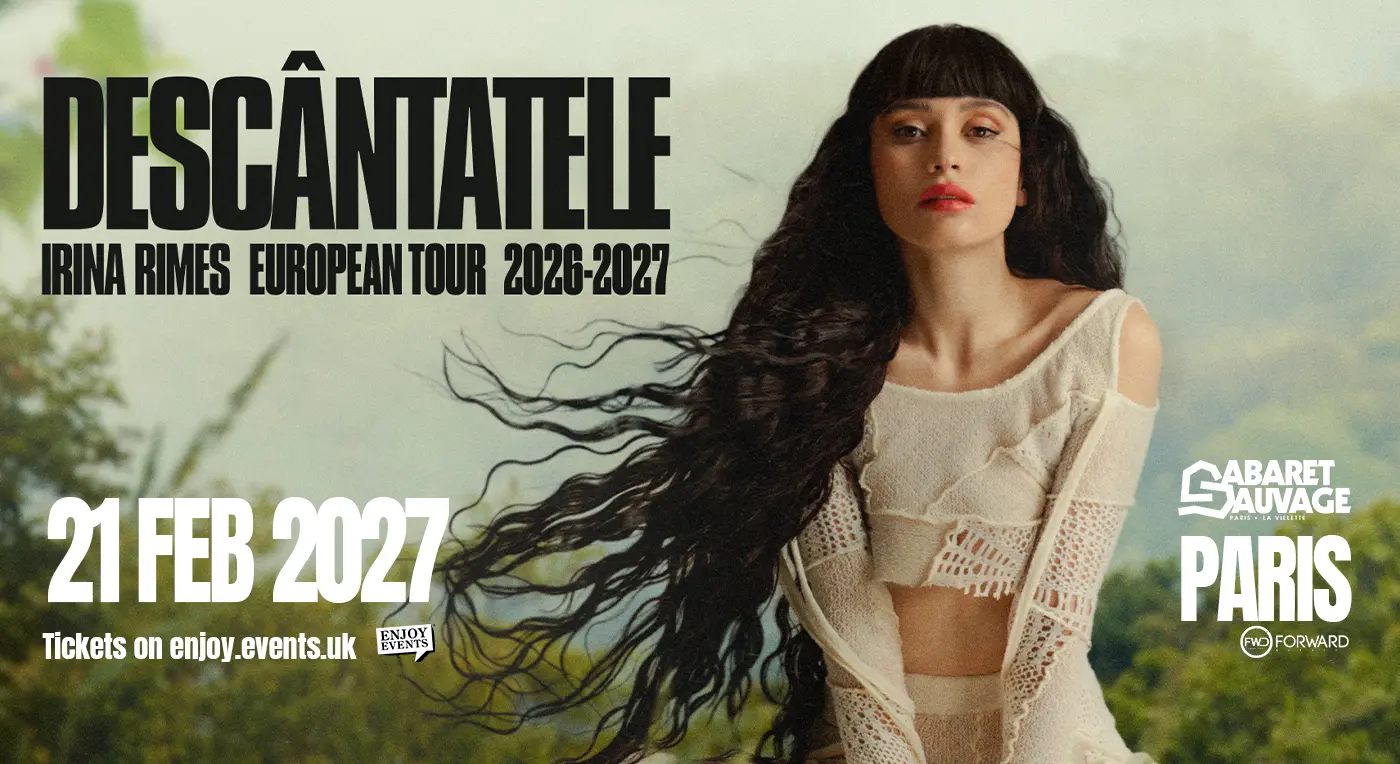 Affiche Irina Rimes en concert au Cabaret Sauvage
