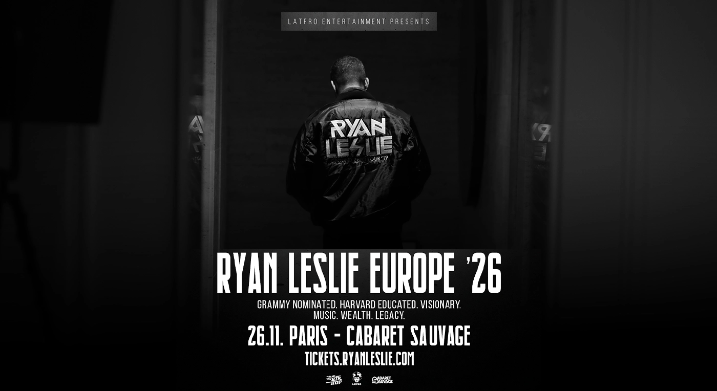Affiche Ryan Leslie en concert au Cabaret Sauvage