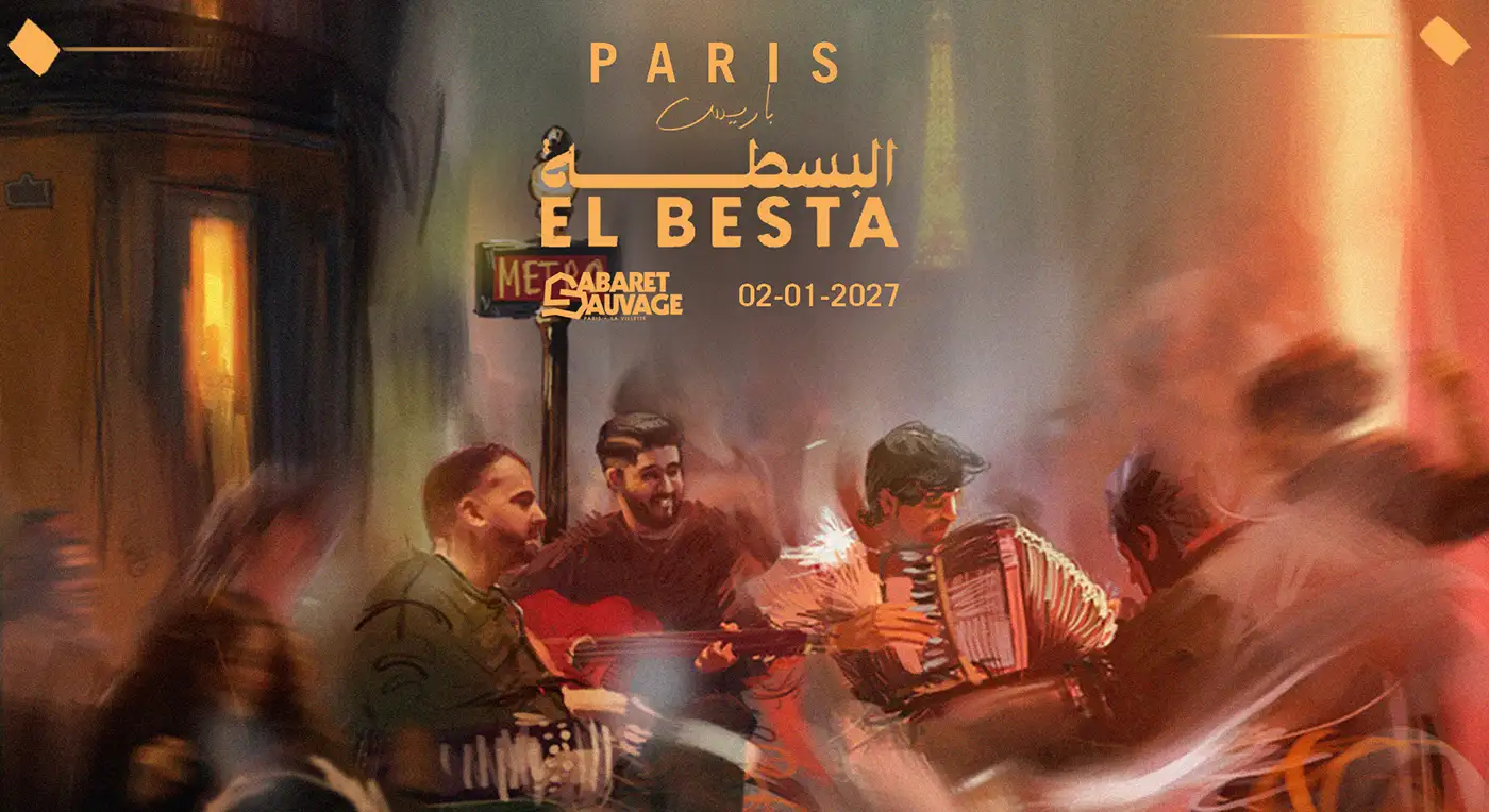 Affiche El Besta en concert au Cabaret Sauvage