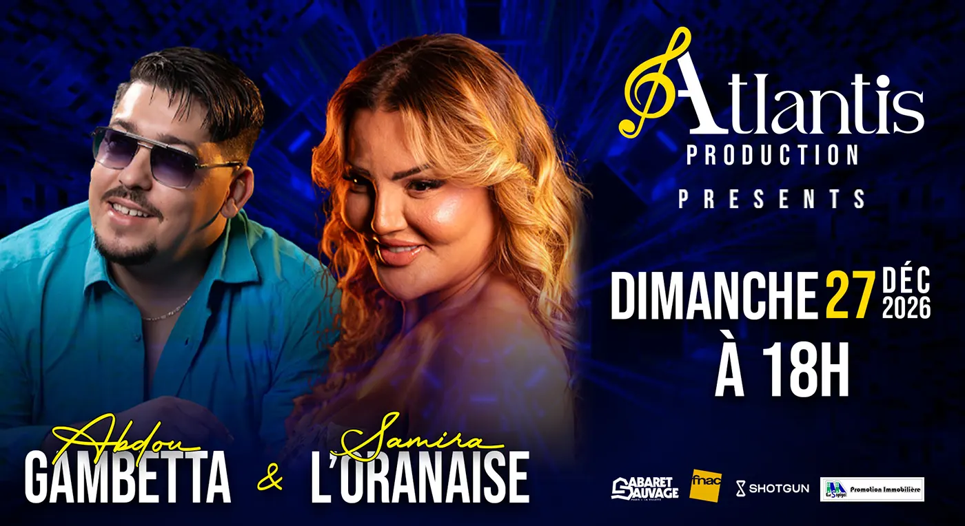 Photo Raï Atlantis - Samira L'Oranaise • Cheb Abdou Gambetta