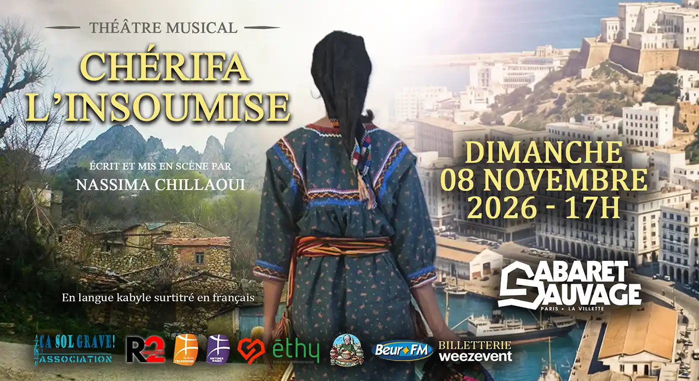 Concert de Chérifa L'Insoumise au Cabaret Sauvage, Paris - 8 nov