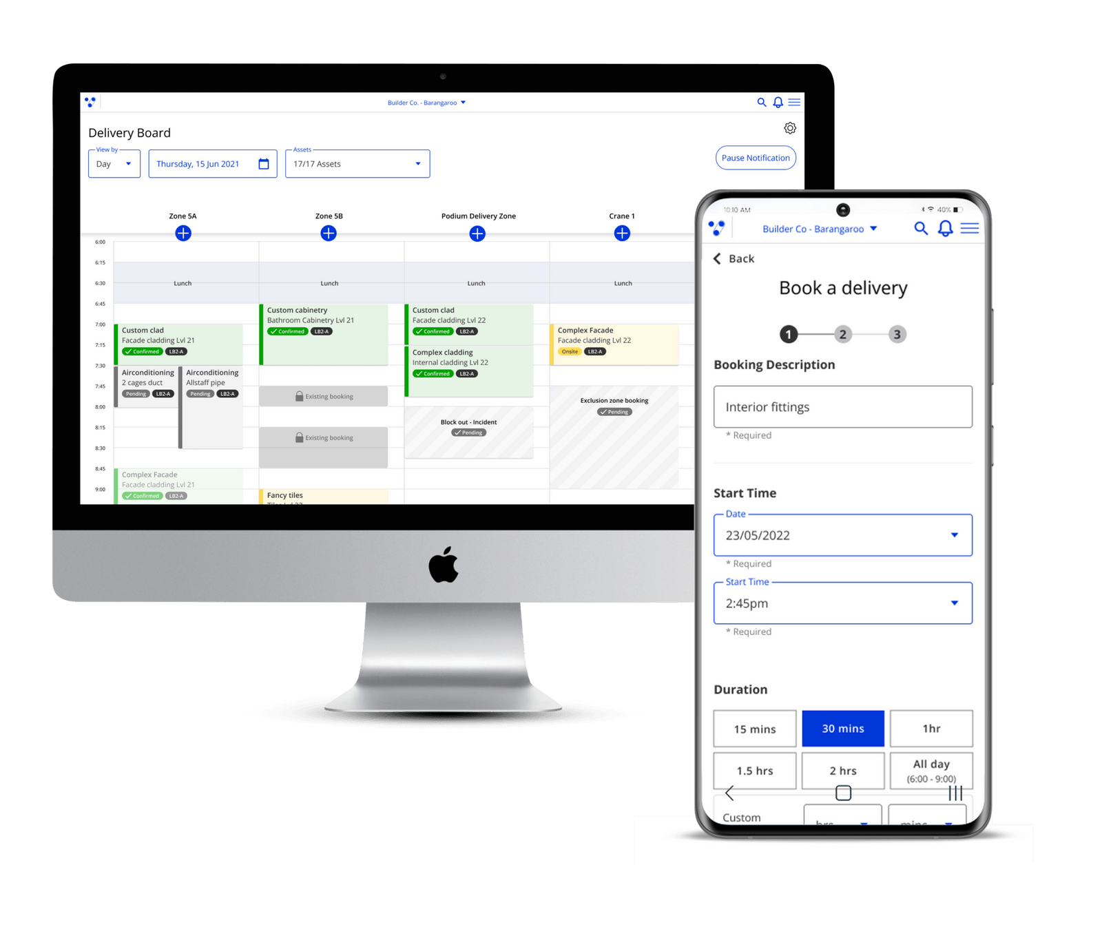 Construction Logistics Software Construction Industry Veyor