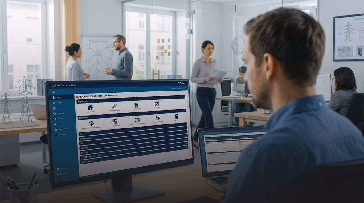 Netz Halle GmbH - Web-Anwendung modernisiert und stabilisiert