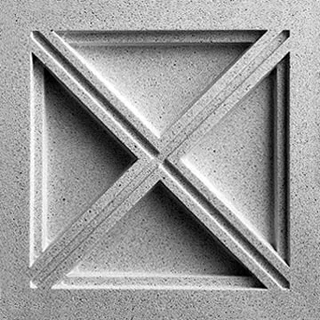 Ex Bas-Relief Cast Stone Architectural Medallion by Pineapple Grove Designs