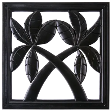 Palmate Architectural Grille by Pineapple Grove Designs