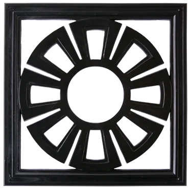 Sunburst Architectural Grille by Pineapple Grove Designs