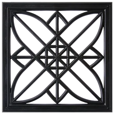 Calyx Architectural Grille by Pineapple Grove Designs