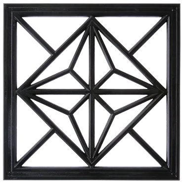 Parquetry Architectural Grille by Pineapple Grove Designs