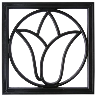 Tulip Architectural Grille by Pineapple Grove Designs