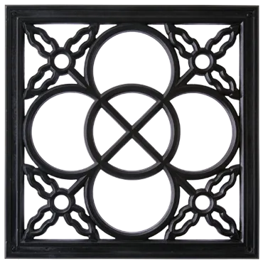 Lace Architectural Grille by Pineapple Grove Designs