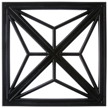 Prism Architectural Grille by Pineapple Grove Designs