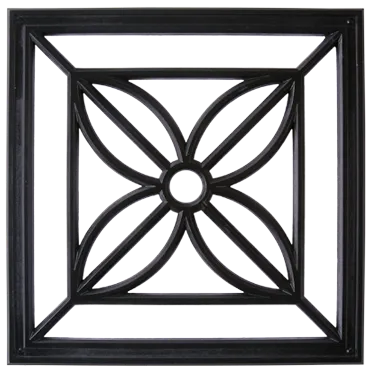 Dog Tooth Architectural Grille by Pineapple Grove Designs