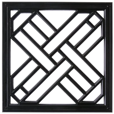 Interlace Architectural Grille by Pineapple Grove Designs

