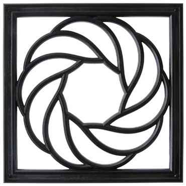 Rope Architectural Grille by Pineapple Grove Designs