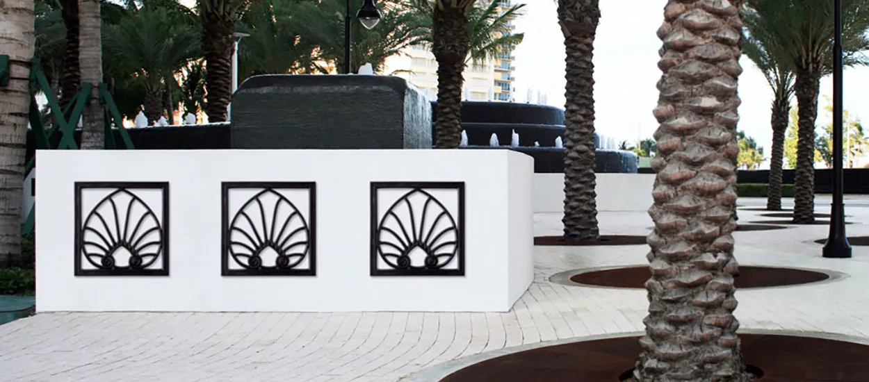 Antefix Architectural Grilles by Pineapple Grove Designs