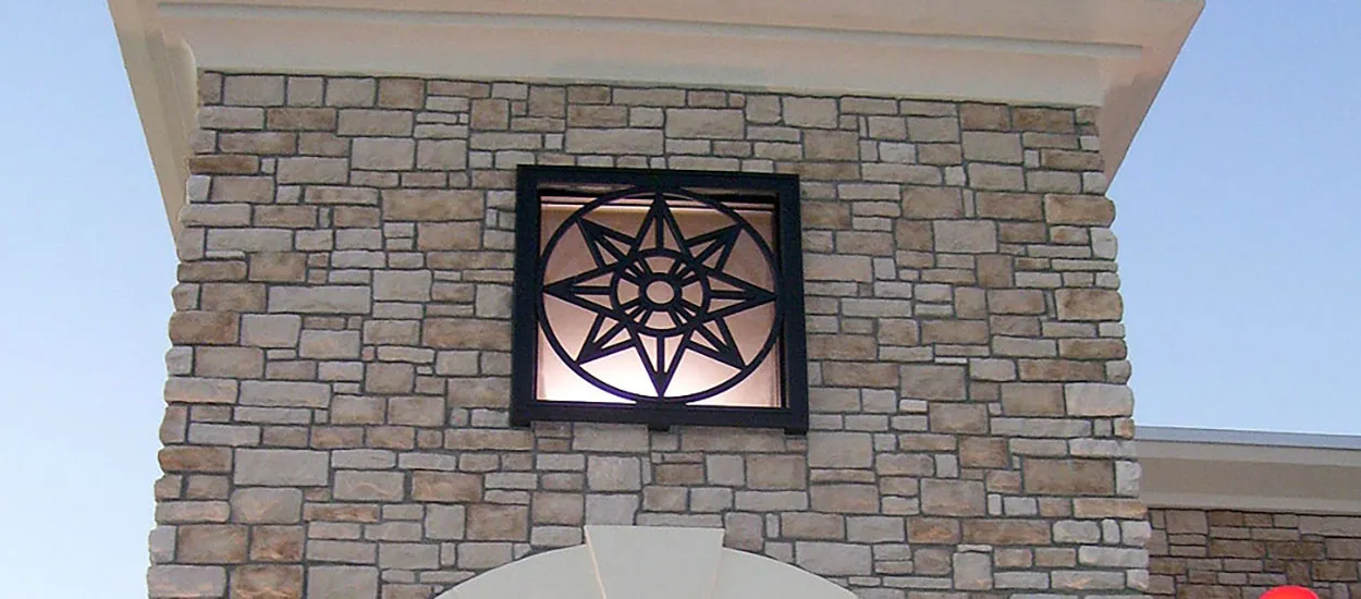 Compass Architectural Grille by Pineapple Grove Designs