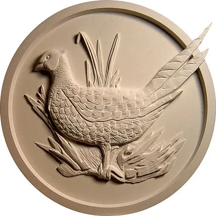 Parke Orcutt | Orange, CA | Architect: American Resource Management | Design Shown: Pheasant Medallion