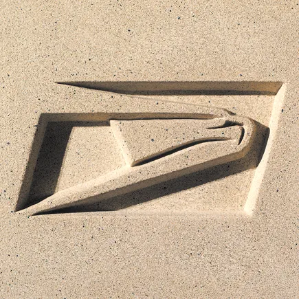 US Postal Service Loyola Corner Station | Los Altos, CA | Architect: Bernards Brothers | Design Shown: US Post Office Logo Medallion