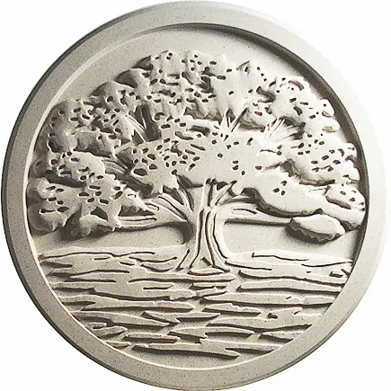 First National Bank of Baldwin County | Fairhope, AL | Architect: Bayshore Construction | Design  Shown: Baldwin Tree Medallion