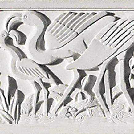 Ocean Ridge Bridge | West Palm Beach, FL | Architect: Ranger Construction | Design Shown: Flamingos Frieze
