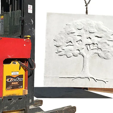Royal Oak Office Building | Royal Oak, MI | Architect: The Alan Group | Design Shown: Tree Panel Medallions (GFRC)