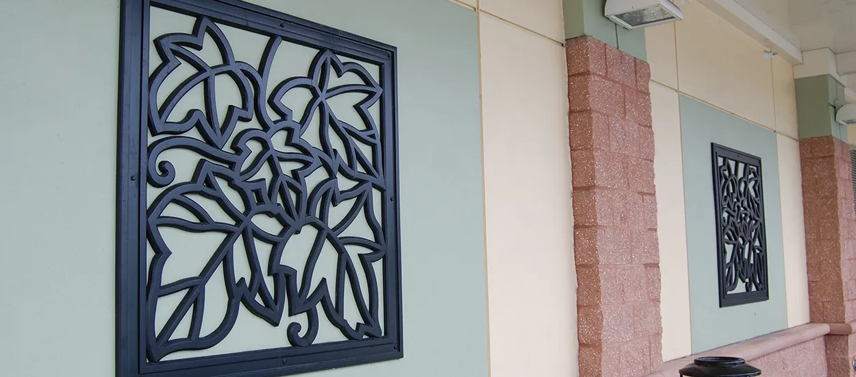 Grape Leaf Architectural Grille