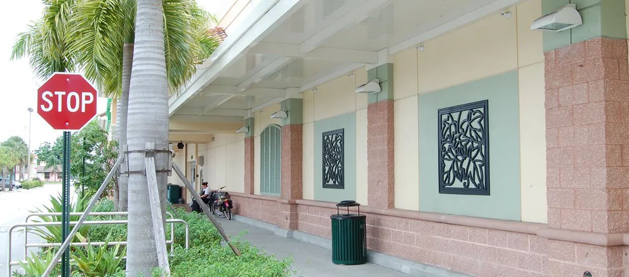 Architectural Grilles by Pineapple Grove Designs Boynton Lakes Publix Plaza