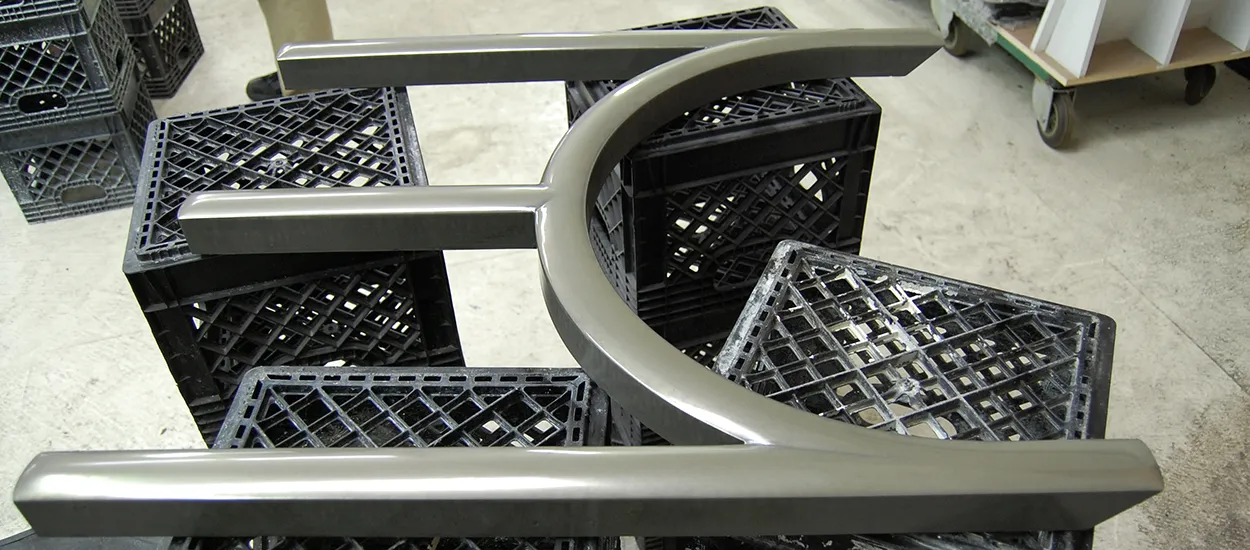 Custom Lobby Reception Grille by Pineapple Grove Designs
