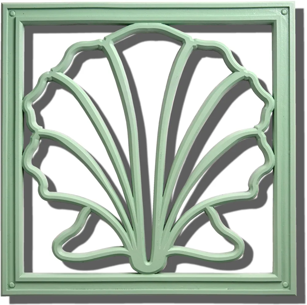Architectural grille Scallop design 011