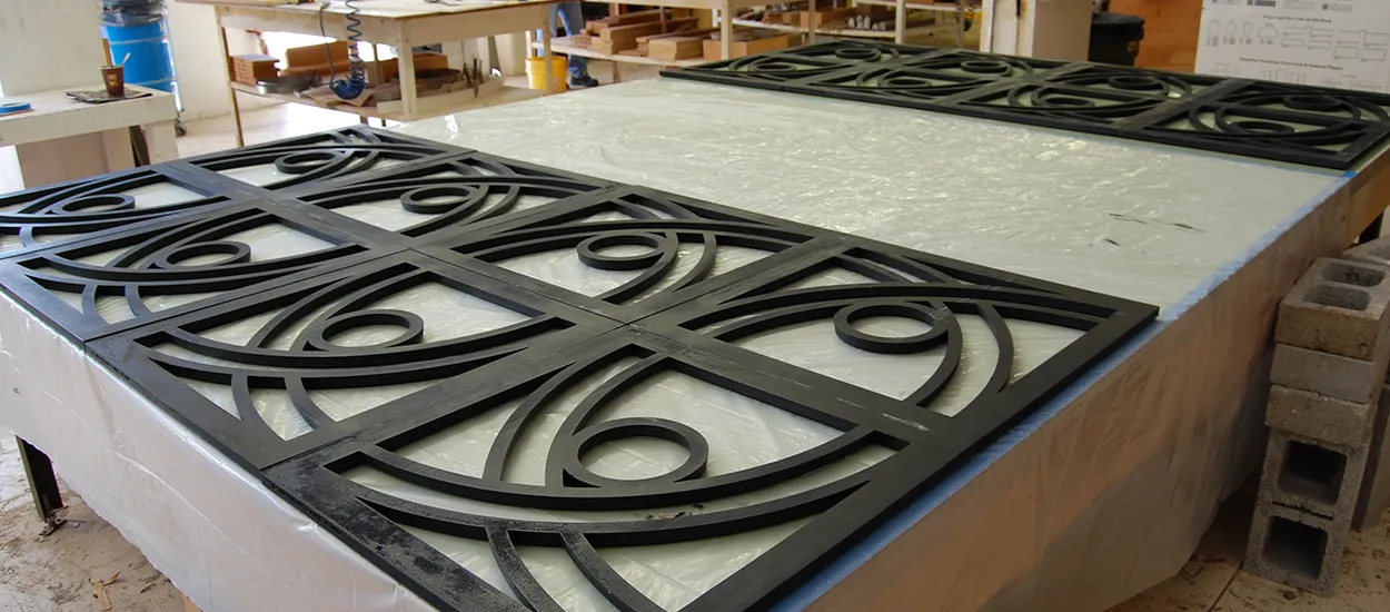 Arch & Ball Architectural Grilles by Pineapple Grove Designs
