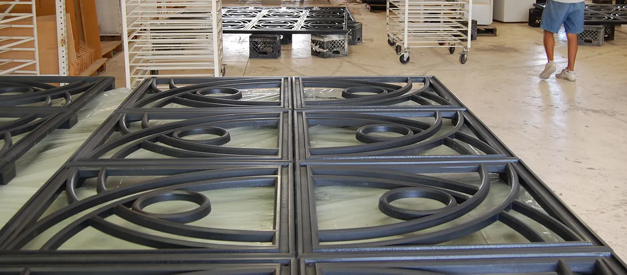 Arch & Ball Architectural Grilles by Pineapple Grove Designs