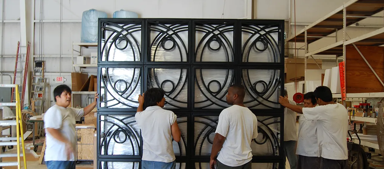 Arch & Ball Architectural Grille by Pineapple Grove Designs