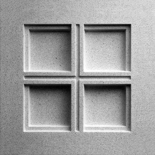 Cross Bas-Relief Cast Stone Décor Medallion by Pineapple Grove Designs
