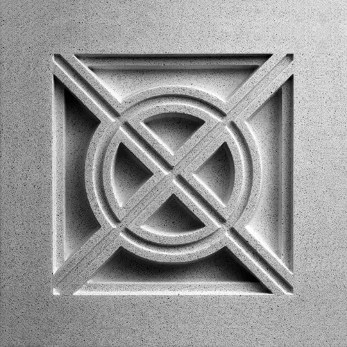 Ex & Ring Bas-Relief Cast Stone Décor Medallion by Pineapple Grove Designs