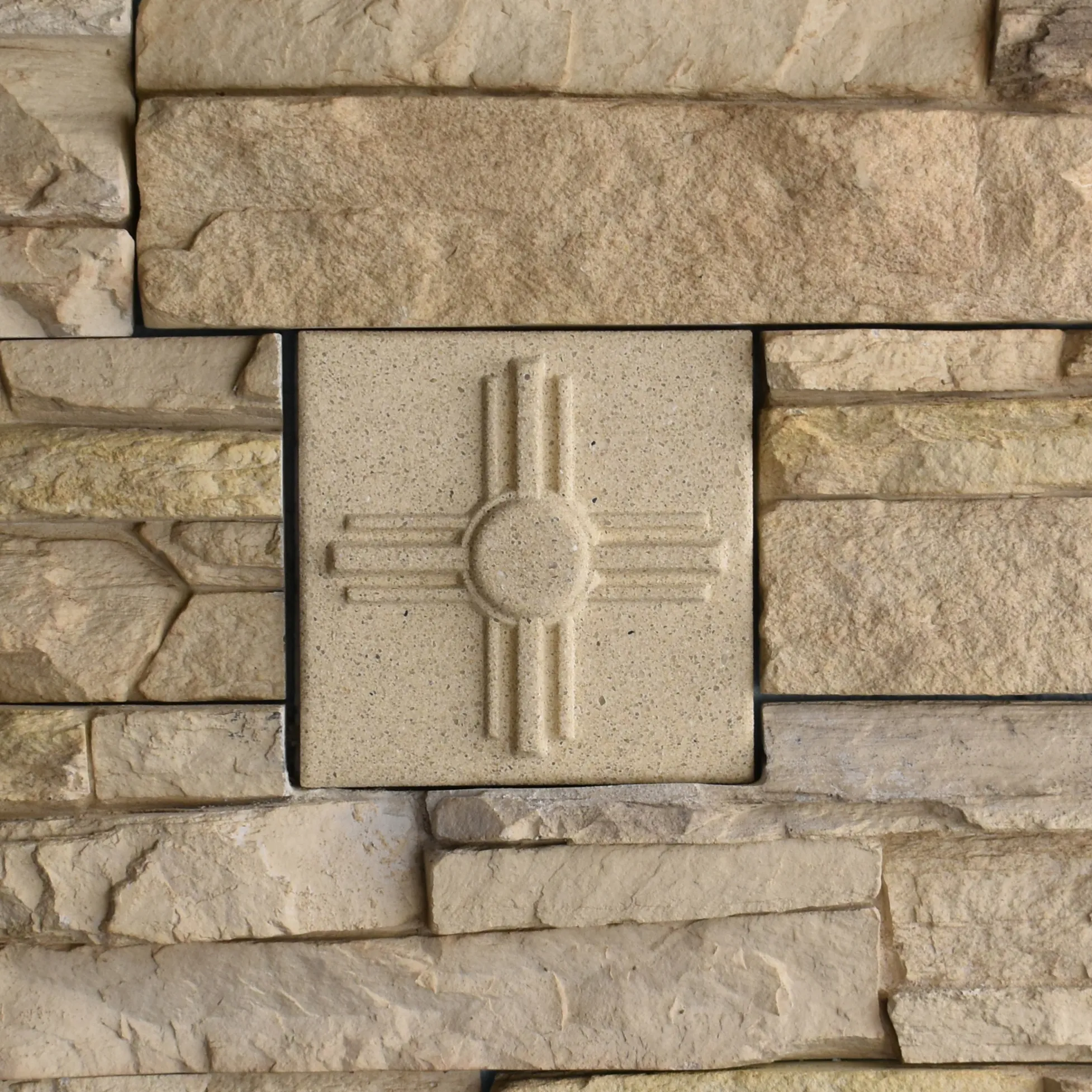 Cross & Dome Bas-Relief Cast Stone Masonry Insert Wall Accent by Pineapple Grove Designs
