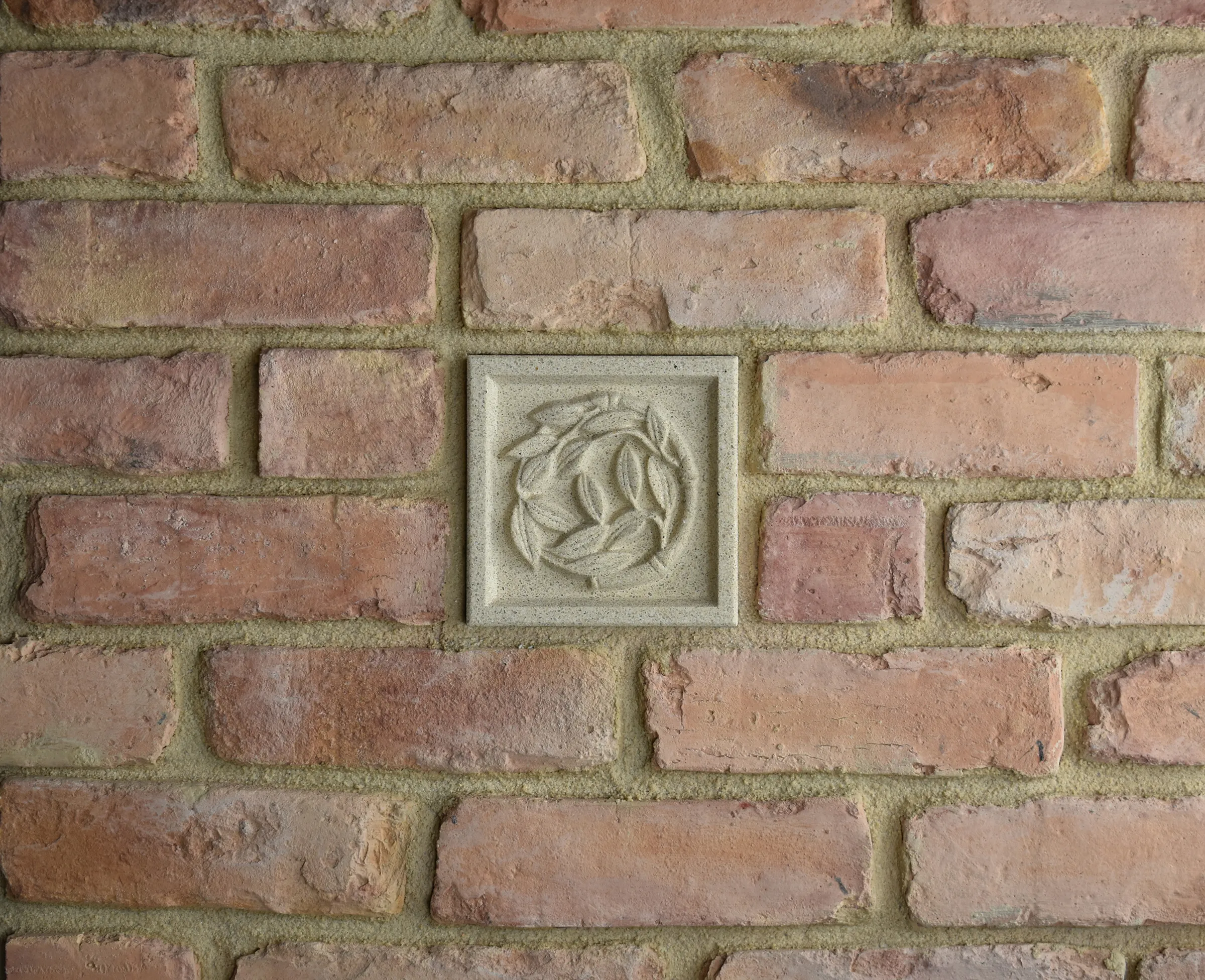 Bamboo Stalk Bas-Relief Cast Stone Masonry Insert Wall Accent by Pineapple Grove Designs