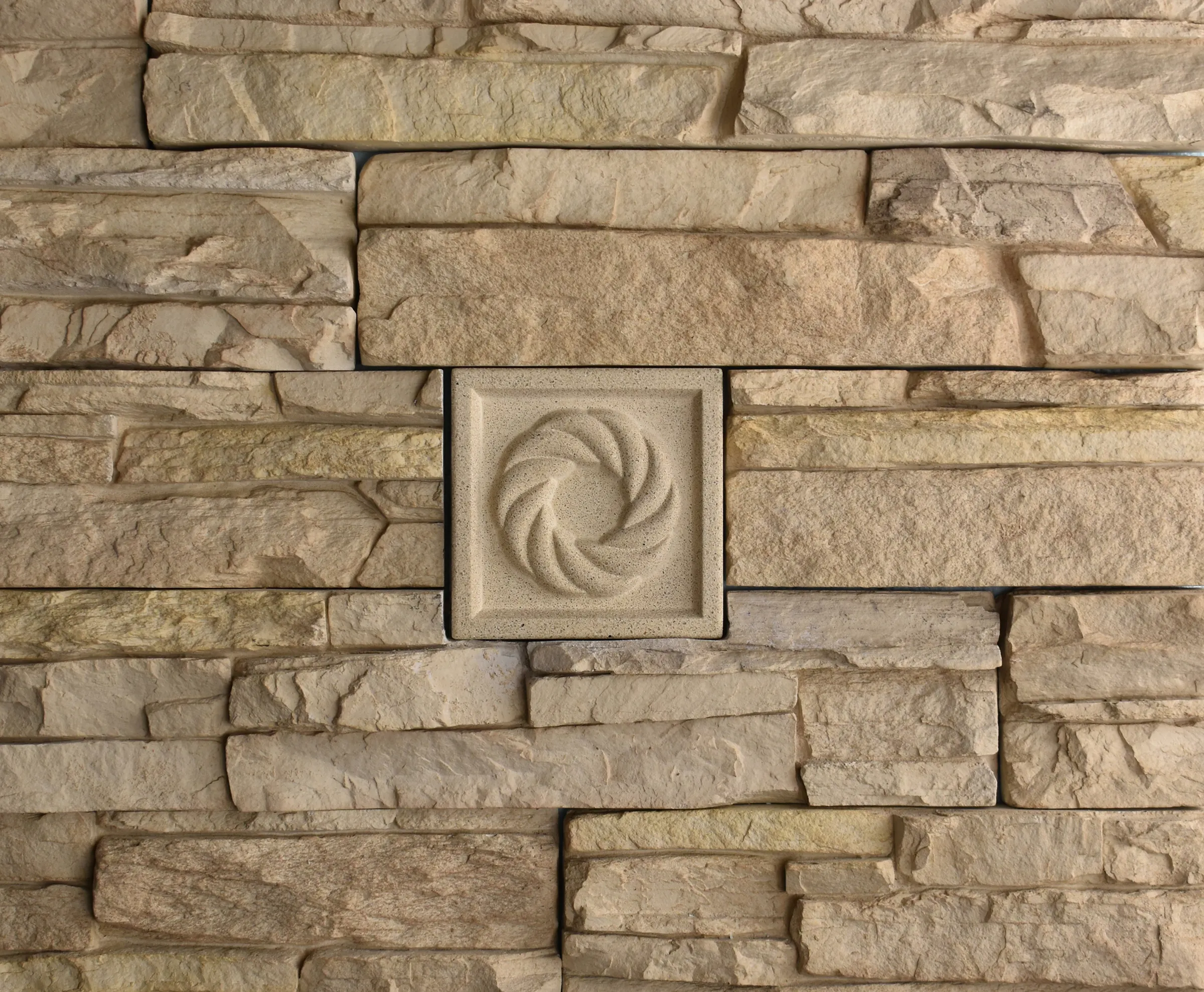 Rope Bas-Relief Cast Stone Masonry Insert Wall Accent by Pineapple Grove Designs