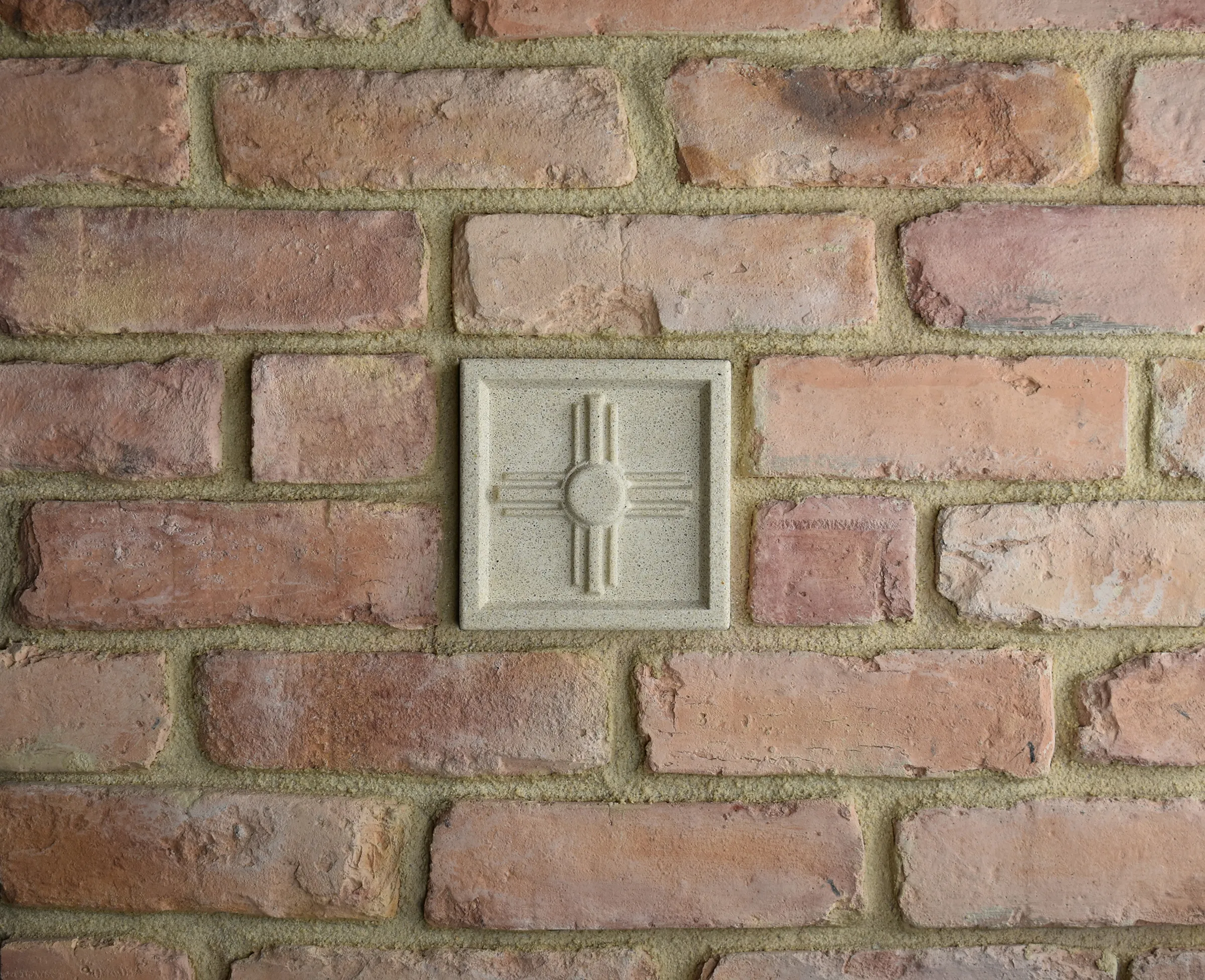 Cross & Dome Bas-Relief Cast Stone Masonry Insert Wall Accent by Pineapple Grove Designs

