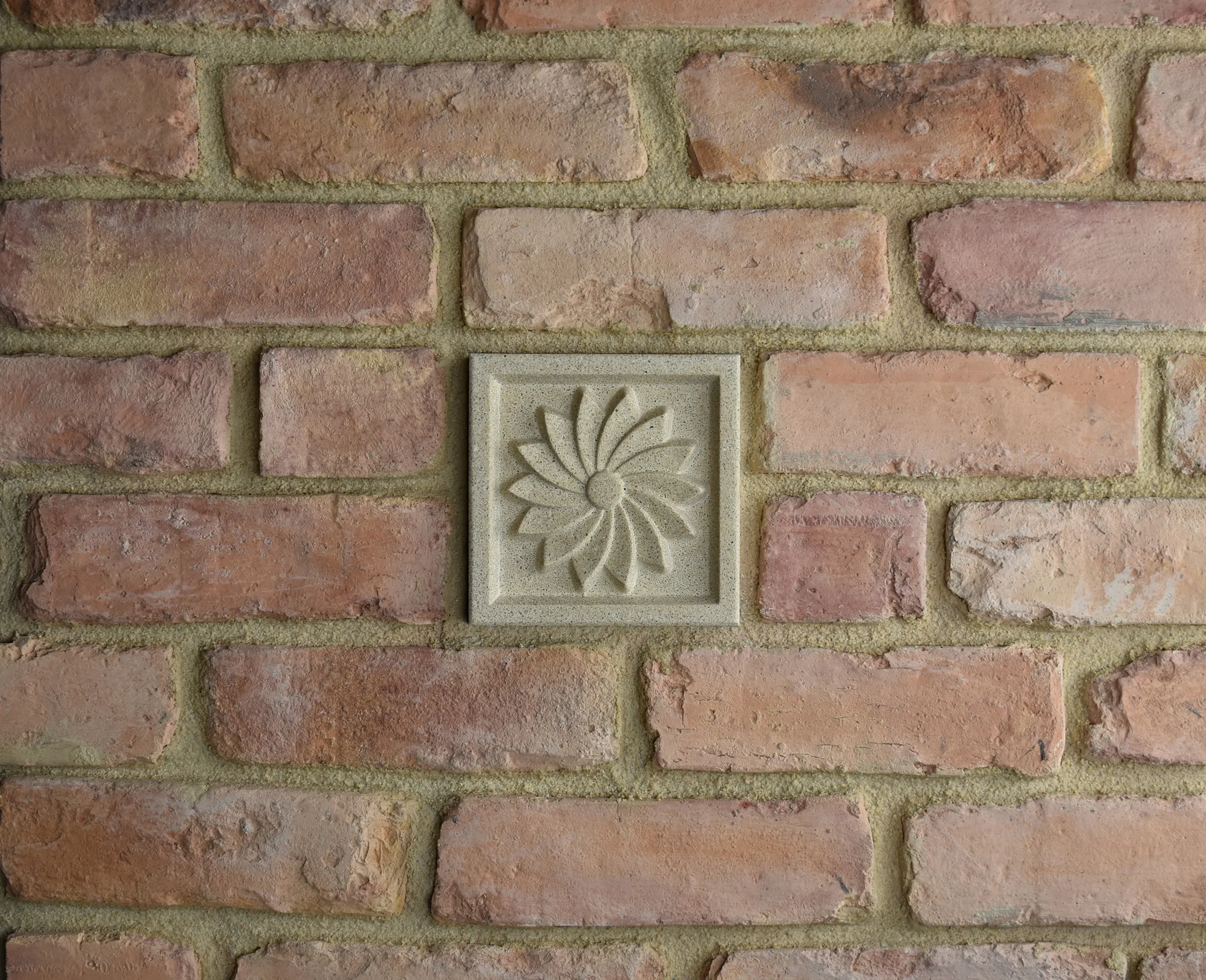 Paragon Bas-Relief Cast Stone Masonry Insert Wall Accent by Pineapple Grove Designs