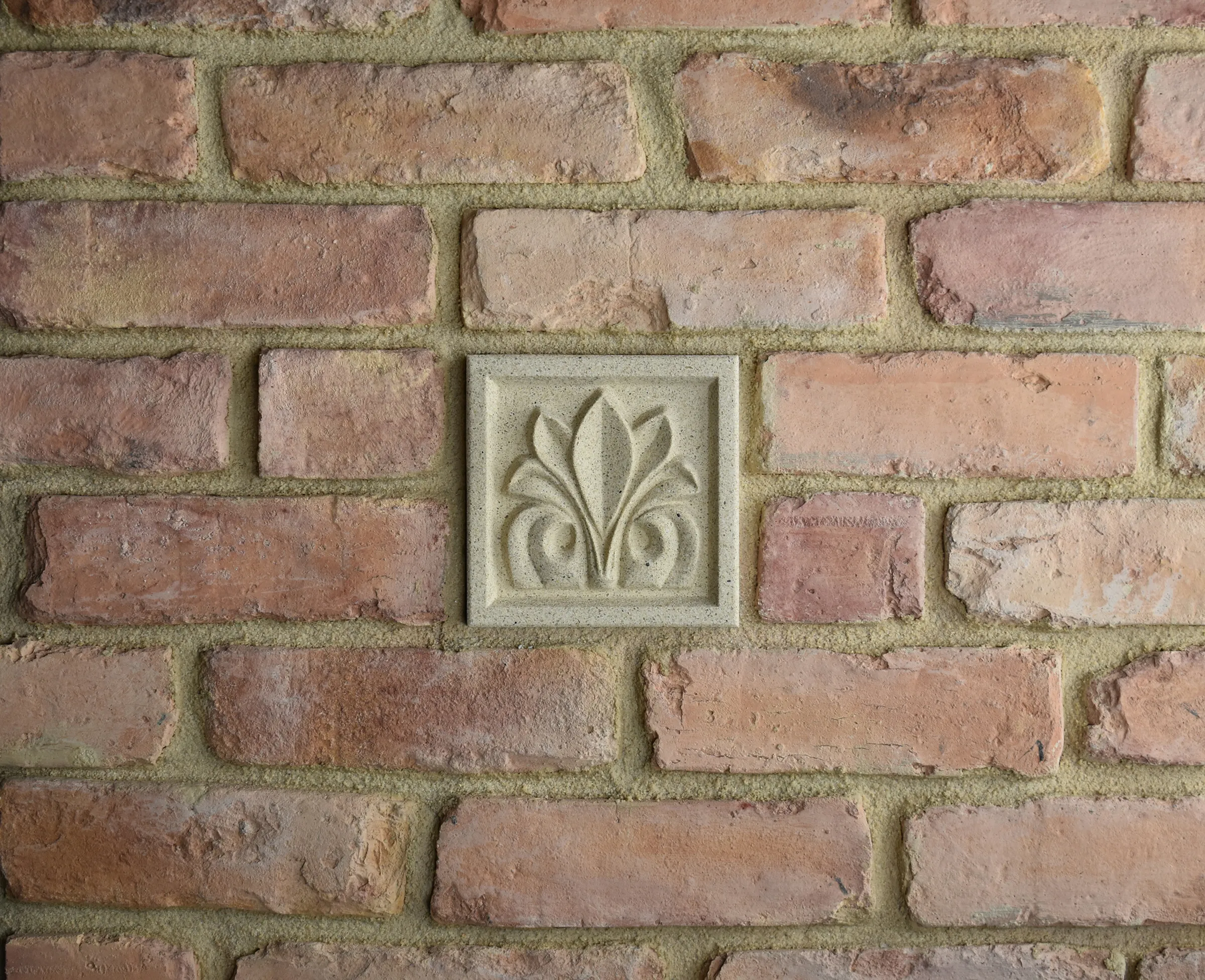 Triandria Bas-Relief Cast Stone Masonry Insert Wall Accent by Pineapple Grove Designs