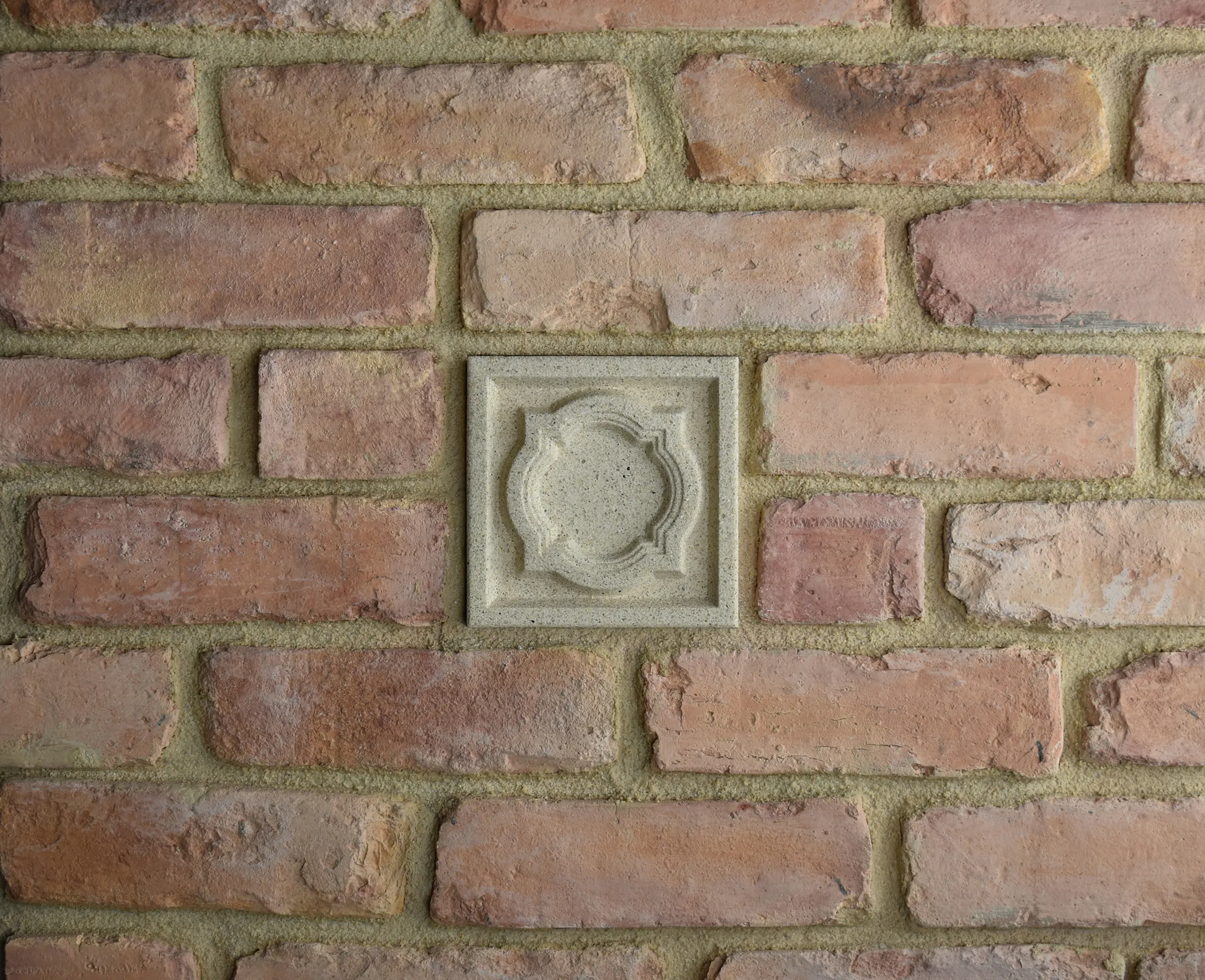 Fenestella Bas-Relief Cast Stone Masonry Insert Wall Accent by Pineapple Grove Designs