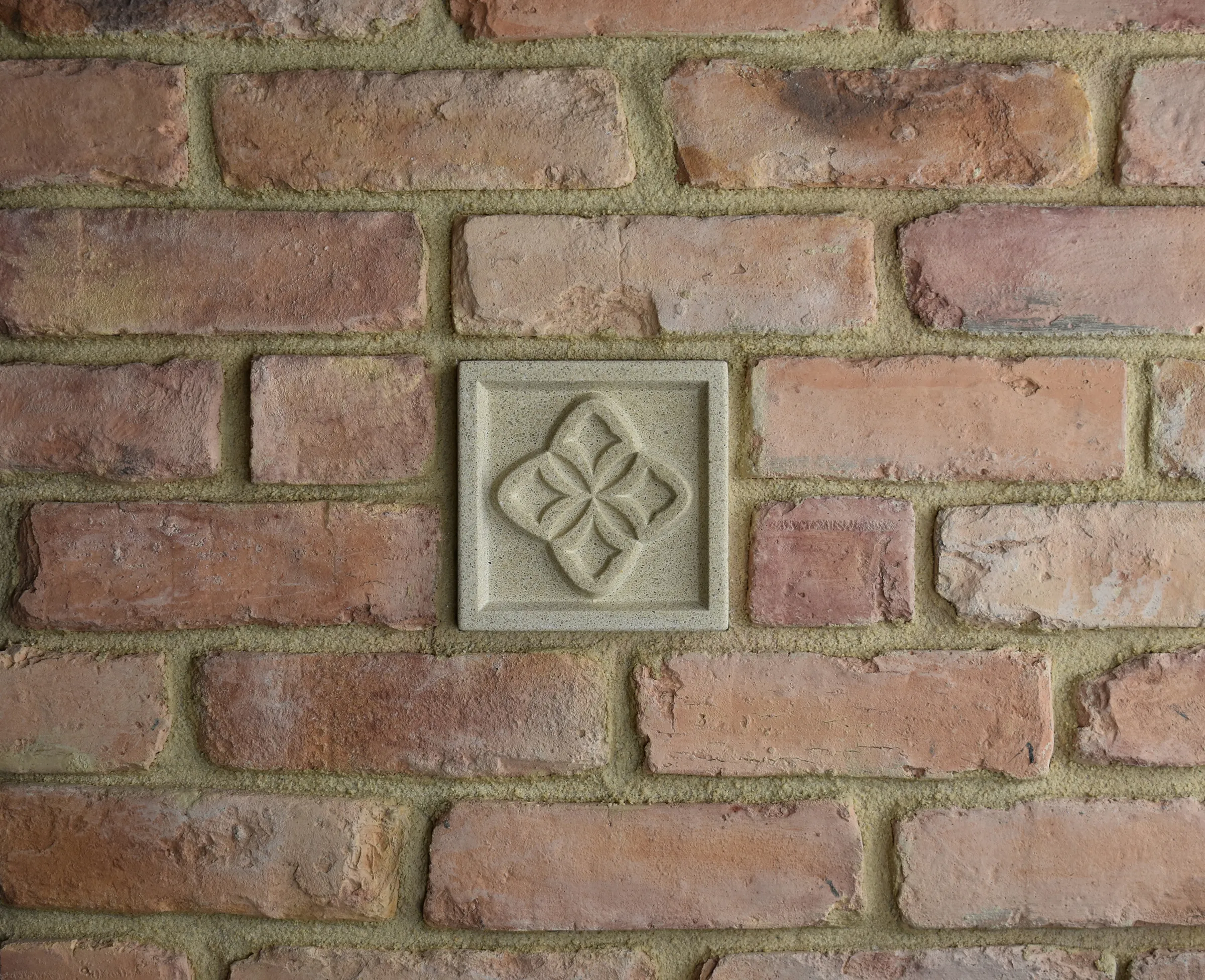 Scale Diaper Bas-Relief Cast Stone Masonry Insert Wall Accent by Pineapple Grove Designs