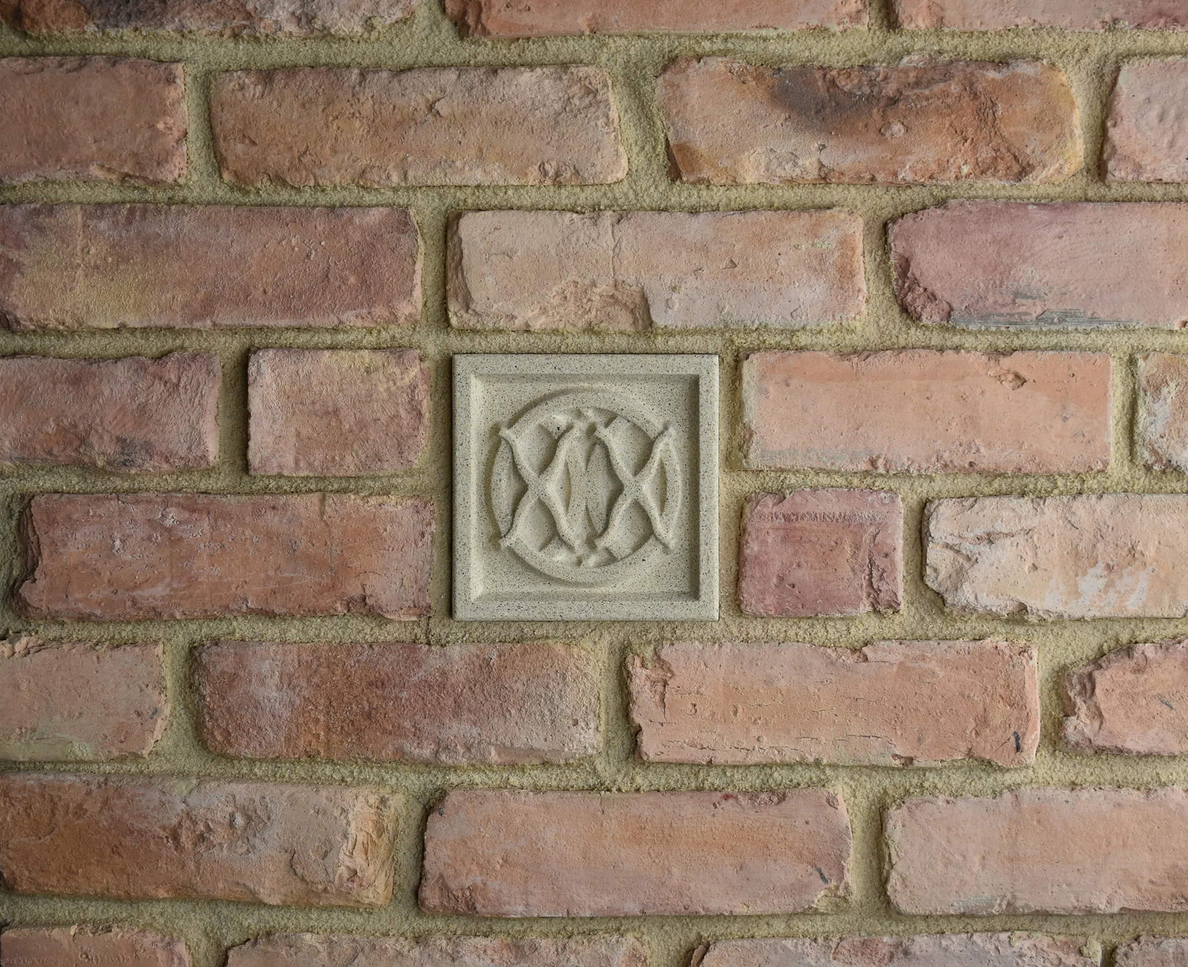 Plate Tracery Bas-Relief Cast Stone Masonry Insert Wall Accent by Pineapple Grove Designs