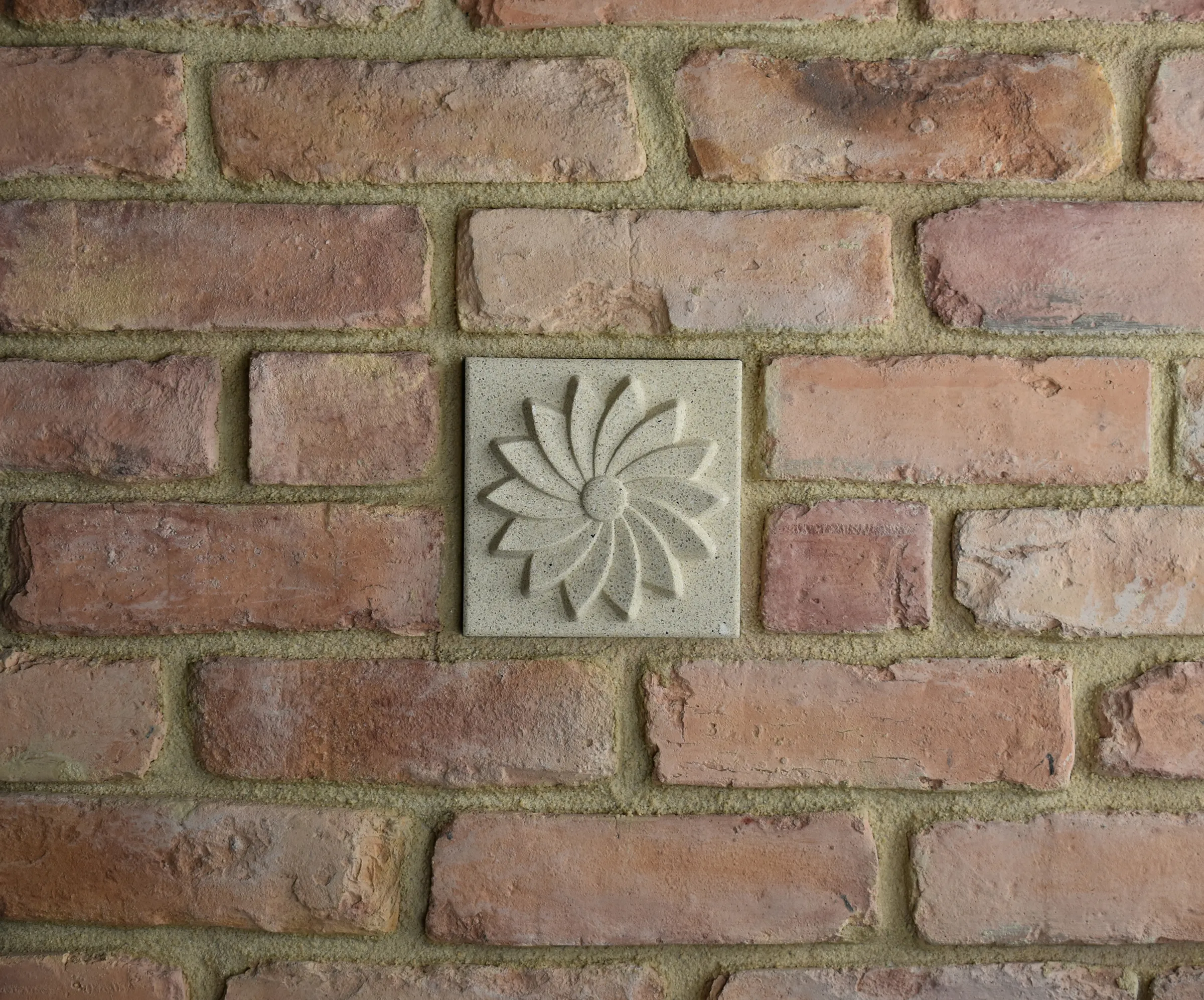 Paragon Bas-Relief Cast Stone Masonry Insert Wall Accent by Pineapple Grove Designs