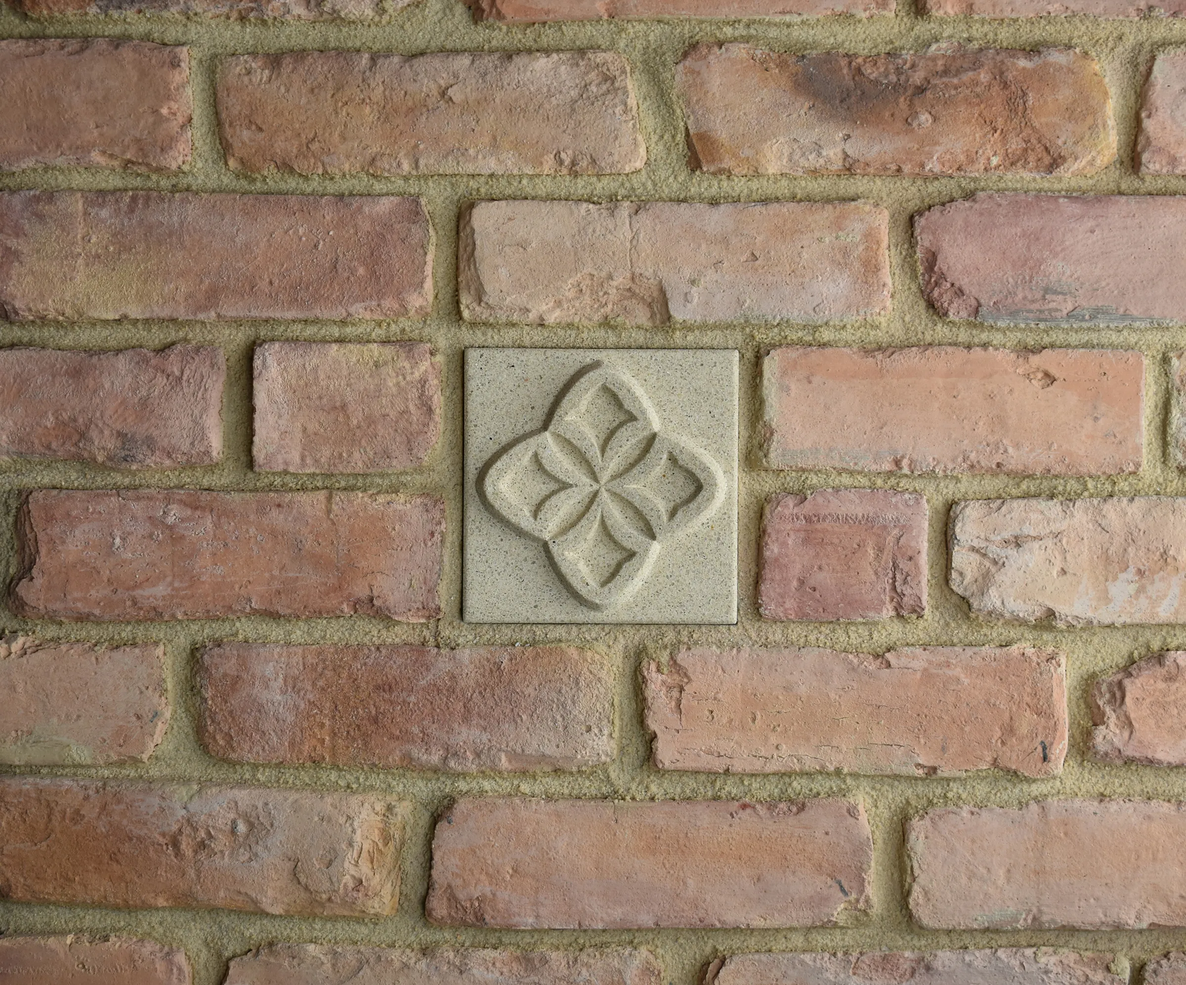 Scale Diaper Bas-Relief Cast Stone Masonry Insert Wall Accent by Pineapple Grove Designs