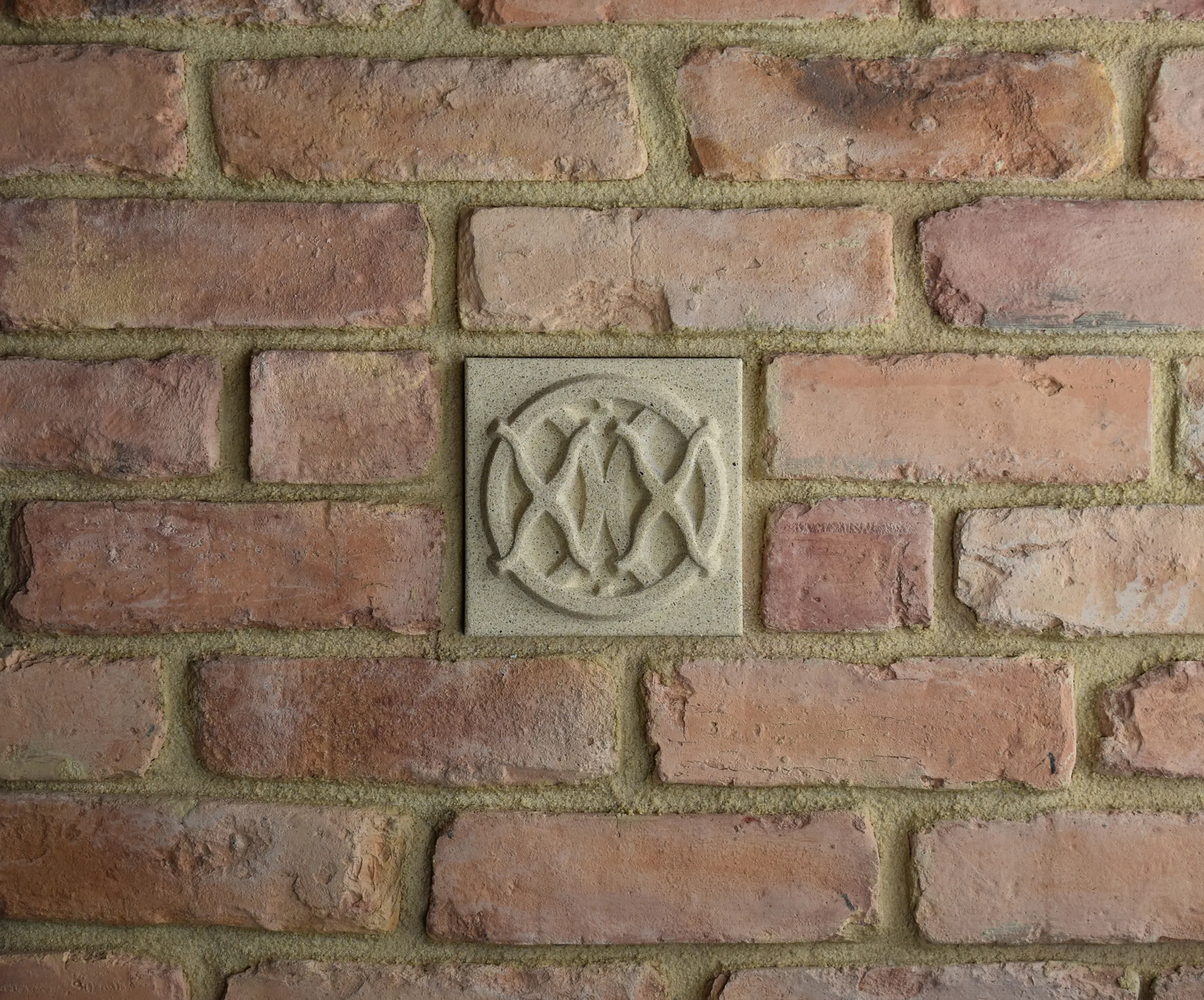 Plate Tracery Bas-Relief Cast Stone Masonry Insert Wall Accent by Pineapple Grove Designs