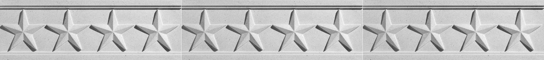 Star Architectural Frieze by Pineapple Grove Designs